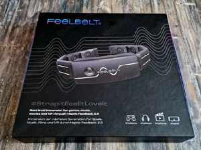 Feelbelt Gaming Gürtel Force Feedback 2.0 für PC, PlayStation, VR - 1